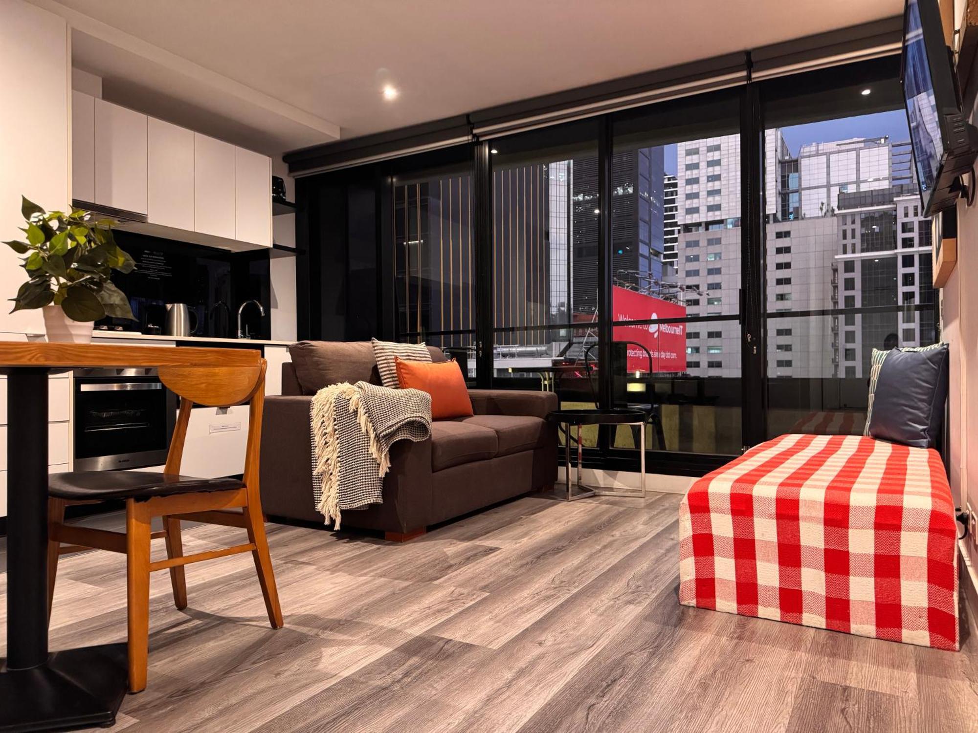 Aura On Flinders Serviced Apartments Melbourne Exterior foto