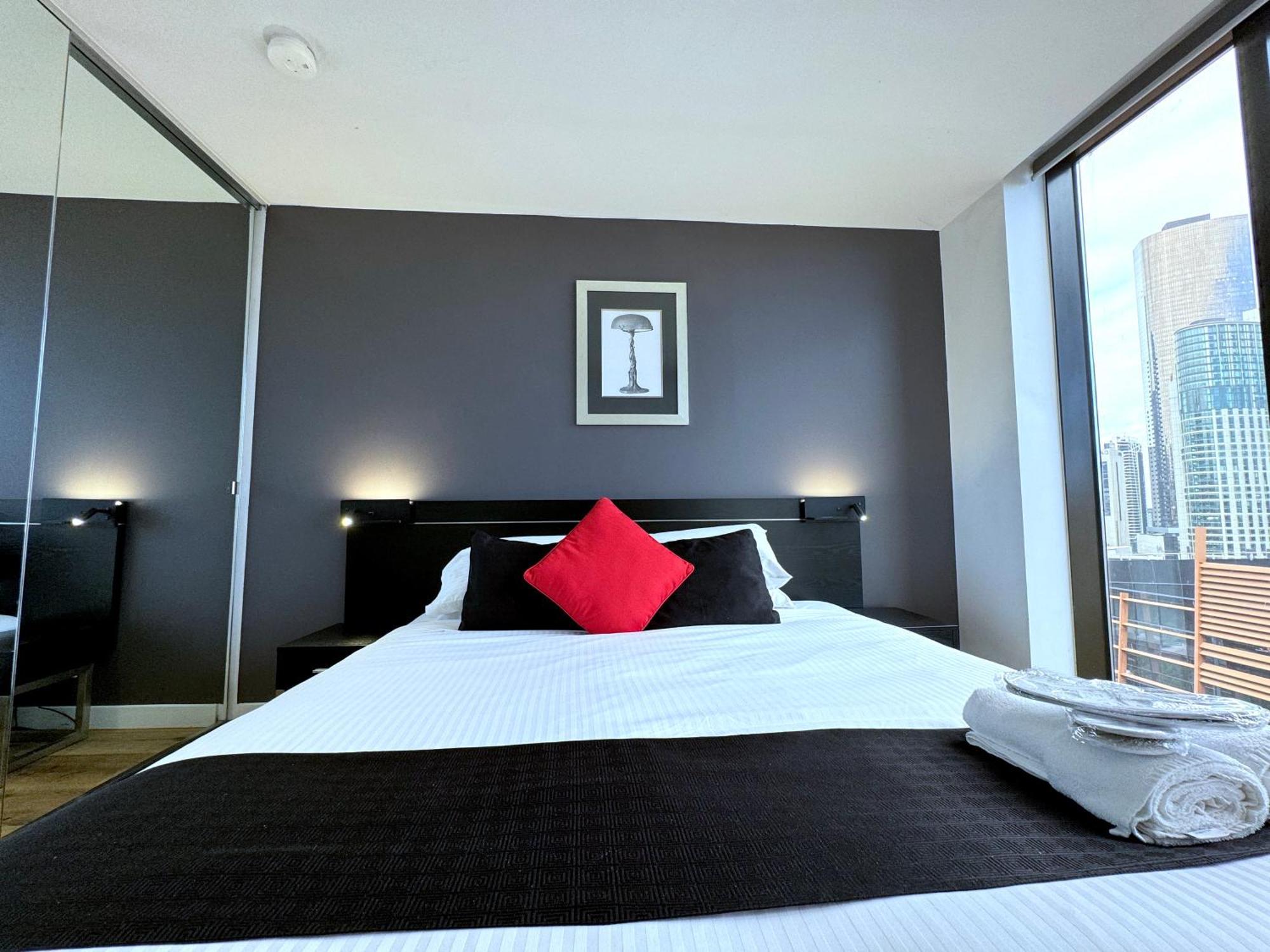 Aura On Flinders Serviced Apartments Melbourne Exterior foto